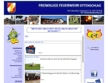 Tablet Screenshot of feuerwehr.ottenschlag.com